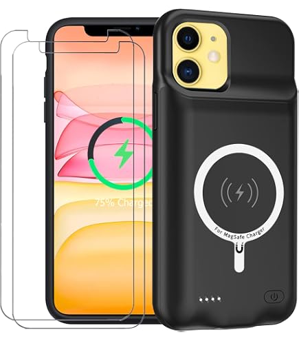 Amazon.com: Wireless Charging Case for iPhone 11, 10000mAh High